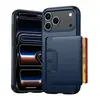 Nuevo modelo transfronterizo adecuado para funda de teléfono Apple 18 Pro, cubierta protectora con ranura deslizante para tarjeta emergente, ip18pm anticaídas