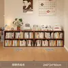 Estantería, Estante de Almacenamiento para Sala de Estar, Gabinete de Pie, Librero, Estante de Almacenamiento para Dormitorio del Hogar, Librero de Rejilla Multicapa Simple Montado en Pared