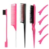 Set de cepillos de peinar de borde transfronterizo con pasador peine para cejas doble peinado de belleza maquillaje Peinado