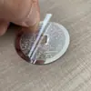 Pegatinas de camelia dorada, decoraciones chinas de buena suerte, imitaciones para aumentar la riqueza de pegatinas de pan de oro, artículos para el hogar para fiestas de Año Nuevo, artículos pequeños para fiestas y festividades