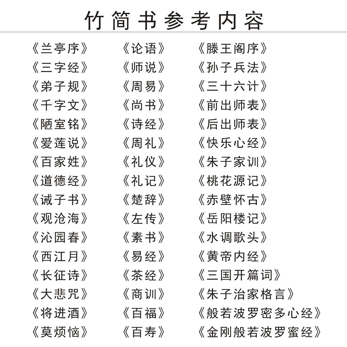 竹简内容