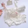 Suministro a Largo Plazo de Chifón Japonés con Lazo, Sexy de Princesa, Seda de Leche, Borde Volante, Ropa Interior Triangular para Niñas