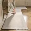 Estilo Wabi-Sabi Novo Tapete de Chão Antiderrapante para Cozinha Tapete de Porta Resistente ao Desgaste e Absorvente de Água Tapete de Chão de Lama Diatomácea Tapete Antiderrapante Doméstico Fácil de Cuidar