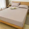 Lençol de cama impermeável de algodão original Tipo A, respirável, para crianças, cobre totalmente o colchão, protege contra urina, poeira e sujeira