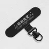 Cordón para teléfono de dibujos animados lindo con clip de metal, conector giratorio 3D de acero inoxidable ligero, resistente y no presiona contra la funda