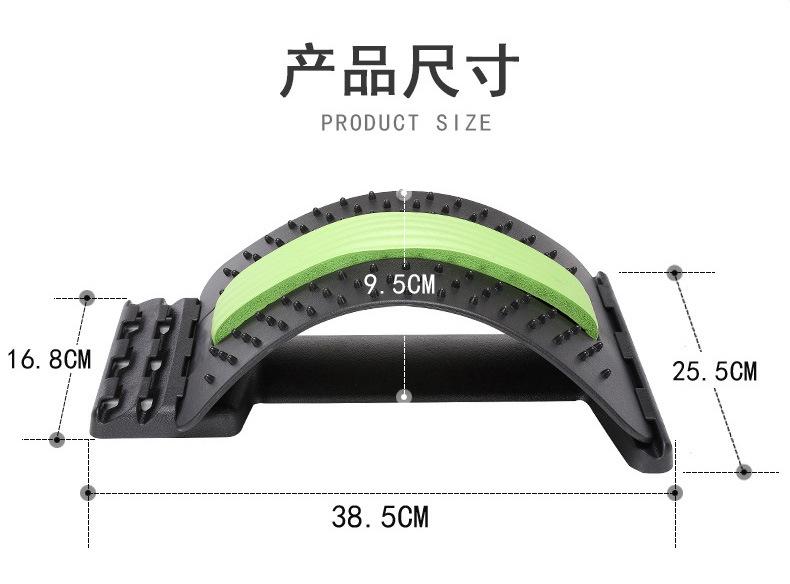 腰椎矫正器_腰间盘突出牵引器腰部劳损家用腰椎矫正器靠垫脊椎-