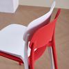Silla de Plástico Hogar PP Engrosado Silla de Ocio Restaurante Postre Tienda de Té con Leche Silla Moderna Simple Taburete Respaldo