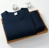Conjunto de Ropa Interior Térmica de Algodón Puro para Hombre Otoño e Invierno, Estilo Delgado, Capa Base a Prueba de Frío y Cálida, Camiseta Interior y Pantalones de Algodón