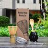 Conjunto de Presente de Natal Matcha com Ferramentas de Matcha, Batedor de Matcha para Cerimônia do Chá, Colher de Chá, Mexedor de Chá 304