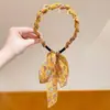 Elegante 2026 Novo Estilo Aro de Cabelo Não Apertado Acessório de Cabelo Estilo Coreano Faixa de Cabelo Maillard Presilha de Cabelo Versátil Vintage para Mulheres
