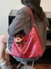 Bolsa Tote Versátil Transfronteiriça para Mulheres 2026 Primavera Nova Tendência Grande Capacidade Estilosa Casual Ombro Transversal