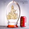 Estatuas de Buda Amitabha Manjushri Puxian Avalokiteshariya Avalokiteshariya de Esmalte Antiguo de Colores Salón de Buda en Casa