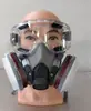 Máscara Facial Completa Industrial à Prova de Poeira, Caixa de Filtro de Alta Eficiência, Vedação de Fumaça à Prova de Poeira, Pintura por Spray, Mineração, Indústria Química, Etc