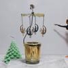 Fábrica Fuente Creativo Amazon Cielo Estrellado Vidrio Molino de Viento Corriente de Aire Caliente Romántico Aromaterapia Portavelas Giratorio Linterna Giratoria