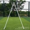 Arco Decorativo Triangular de Ferro Adereços de Casamento Portão Geométrico de Forma Irregular para Área de Boas-Vindas de Casamento ao Ar Livre