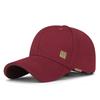 Primavera y Otoño Nuevo Estilo Nacional Simple Gorra de Tapa Dura para Hombre y Mujer Tela de Piña Moda Nacional Cómoda Combinable Gorra de Béisbol de Ala Curva