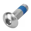 Tornillo de Cabeza Hexagonal de Acero Inoxidable 304 180 Grados Azul Dispensador Cola Plana Máquina Cable Cabeza de Champiñón Perno M2M2.5M5M6