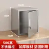 Gabinete de muestras de acero inoxidable gabinete de aditivos alimentarios escuela preescolar cocina escolar gabinete de almacenamiento de una puerta con cerradura