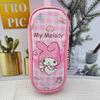 Estuche para lápices de la familia Sanrio coolomi PC dog melody twin star KT cat Yugui dog estuche con cremallera bolsa de almacenamiento
