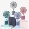 Ventilador de Mano Lindo de Dibujos Animados, Regalo Portátil de Frutas y Flores, Soporte Perezoso de Escritorio para Teléfono, Carga