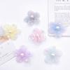Primavera y Otoño Nuevos Accesorios para el Cabello de Malla de Color Perla con Bolas de Girasol diy Accesorios para Ropa, Zapatos, Bolsos Joyería al por Mayor