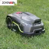Cortador de grama totalmente automático para quintal, cobertura completa do caminho, ajuste de altura multinível, robô cortador RTK1500