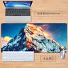 Mouse Pad Paisagem Simples Tamanho Grande Fundo Frio para Homens e Mulheres Tapete de Jogo E-sports Base Antiderrapante para Mesa de Escritório Borda Travada
