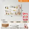 Tablero perforado colorido inspirado en la dopamina para decoración de pared de sala de estar, un nuevo estante de almacenamiento metálico engrosado con accesorios magnéticos, diseñado para ocultar imperfecciones