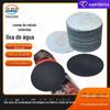 Venda Atacadista de Lixas Circulares para Lixamento Úmido com Velcro, Adequadas para Uso Seco e Úmido, Lixas Úmidas Circulares sem Fiapos com Suporte Adesivo de 3 polegadas / 4 polegadas / 5 polegadas