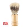 Suministros de fabricantes peine suave para cabello y barba cepillo facial de nailon para el hogar para hombres cepillo facial para barbería cepillo de limpieza para romper el cabello