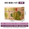 Caja de Embalaje para Uvas 5-10 Jin Caja de Regalo Rosa Sol Caja de Regalo Muscat Brillante Kyoho Verano Negra Caja Vacía Caja de Cartón