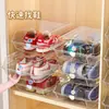 Caja de Zapatos Plegable con Tapa Jiajia Youna Caja de Almacenamiento Transparente para el Hogar Maletero Trasero de Coche Envío Gratis Dropshipping