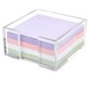Soporte para notas acrílico acrílico transparente cristal soporte para bloc de notas acrílico dispensador de notas acrílico Amazon