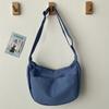 Bolsa de lona workwear de nicho Corea del Sur bandolera femenina Harajuku japonés estudiante universitario clase mochila escolar bolso de hombro estilo universitario
