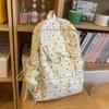 Mochila Transfronteriza Nueva Tendencia Moda Coreana Venta al Mayoreo Casual Estudiante Bolsa Escolar Mochila Simple para Mujer