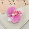 Clip para el Cabello de Flor de Hibisco Modelo Nuevo 2026 para Mujer, Pin Lateral con Ambiente de Sesión de Fotos en la Costa, Pin de Pico de Pato Lateral, Accesorio para el Cabello, Flor para el Cabello, Pasador
