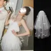 Tocado de velo de novia estilo coreano, belleza de hada, pequeño lazo, perla, accesorios para el cabello, vestido de novia principal, lindos accesorios para fotos
