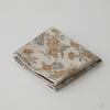 Toalla de bolsillo para hombre, estilo coreano, con estampado de hojas, estilo retro, estilo caballero, cuadrada, estilo artístico floral, venta al por mayor de fábrica