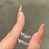 Anillos de Pareja Nomeolvides para Mujeres y Hombres, Anillos de Pareja con Diseño Versátil de Nicho, Regalos de San Valentín para Novias