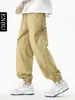 Calça Masculina Enbu Processamento Personalizado Calça Masculina Primavera e Outono Nova Estilo Japonês Roupa de Trabalho Calça Casual Marca Tendência Joggers Calça Comprida Masculina