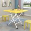 Mesa plegable Mesa de comedor plegable Mesa de comedor sencilla para el hogar Mesa pequeña Puesto de alquiler Mesa de comedor sencilla para apartamentos pequeños