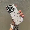 Funda de Teléfono Estilo Ins Japonés y Coreano con Lazo Sencillo para iPhone 17, Alto Valor Estético para Chicas, Funda Transparente de Cobertura Total para Apple 16/15