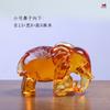 Adornos de Elefante de Vidrio, Artesanías para la Fortuna, Sala de Estar, Oficina en Casa, Decoraciones de Escritorio, Mudanza a Casa Nueva, Regalos de Inauguración de Casa