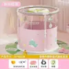 Tina de baño para bebé, plegable, para uso en casa, transparente, interior, para niños, recién nacidos, tina de baño, alberca