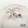 Decoraciones Brillantes para Uñas con Acabado, con Pedrería de Cristal de Alta Calidad con Forma de Huevo de Paloma, Pedrería con Forma de Azúcar Hielo y Pequeños Accesorios para Uñas Portátiles