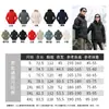 Jaqueta outdoor outono e inverno com logo personalizado, três em um espessado para uniforme de equipe, vestuário para montanhismo, vestuário de trabalho para trilha bordado e estampado