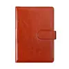 Cuaderno de Negocios a5 al por mayor simple de cuero bloc de notas logo personalizado registro de reunión de oficina b5 en stock cuaderno