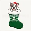 Adorno para Árbol de Navidad 2026 Perro Acrílico Colgante para Calcetín de Navidad Decoraciones Festivas para el Hogar