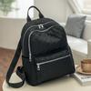 Mochila Rombo Estilo Coreano para Mujer, Casual, Simple, Versátil, Bolso Multifuncional para Mujer, Ligero para Viajes Diarios, Mochila Escolar de Tela Oxford