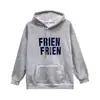Moletom Feminino com Forro de Lã, Espessado, Novo Outono e Inverno, Estilo Japonês e Coreano, Simples, Rejuvenescedor, Estampa de Letras, Solto para Estudantes, Manga Longa, com Capuz